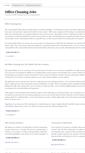 Mobile Screenshot of officecleaningjobs.org.uk